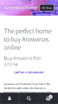 Mobile Screenshot of buyarowanafish.com